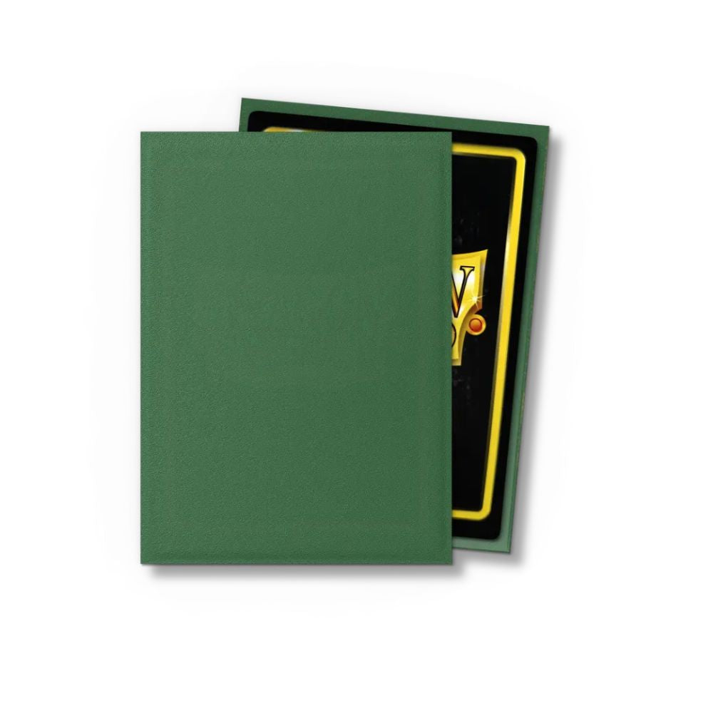 Dragon Shield: Standard Sleeves Matte - 100st - Forest Green