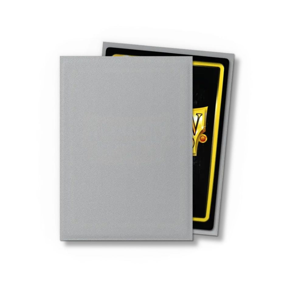 Dragon Shield: Standard Sleeves Matte - 100st - Silver