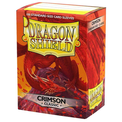 Dragon Shield: Standard Sleeves - 100st - Crimson