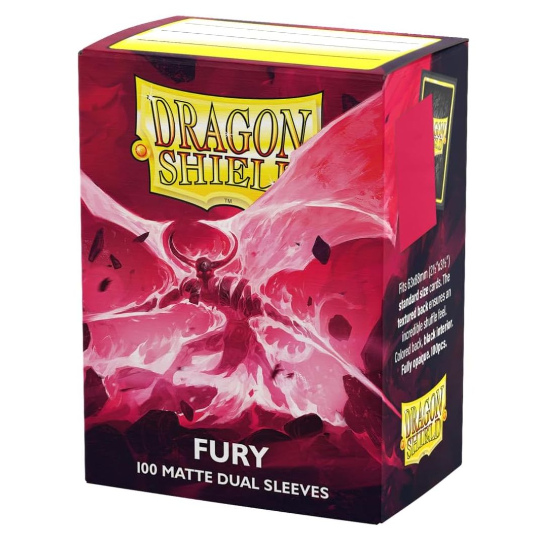 Dragon Shield: Standard Sleeves Dual Matte - 100st - Fury