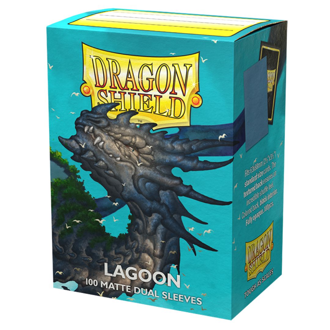 Dragon Shield: Standard Sleeves Dual Matte - 100st - Lagoon