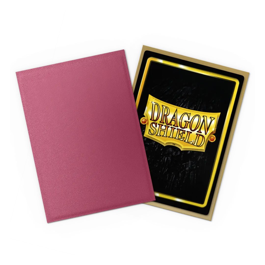 Dragon Shield: Standard Sleeves Dual Matte - 100st - Pomegranate & Gold
