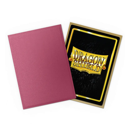 Dragon Shield: Standard Sleeves Dual Matte - 100st - Pomegranate & Gold