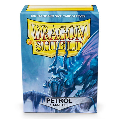 Dragon Shield: Standard Sleeves Matte - 100st - Petrol