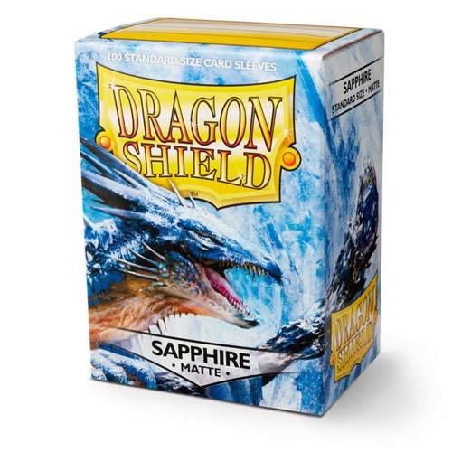 Dragon Shield: Standard Sleeves Matte - 100st - Sapphire