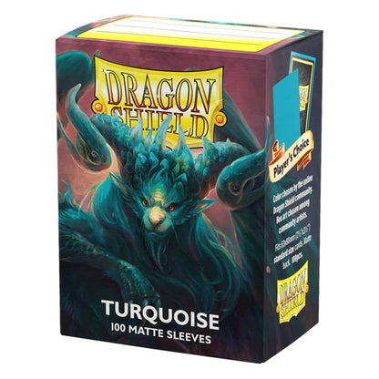 Dragon Shield: Standard Sleeves Matte - 100st - Turquoise