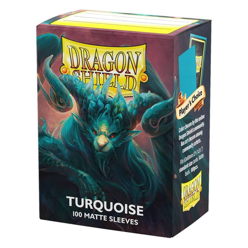 Dragon Shield: Standard Sleeves Matte - 100st - Turquoise