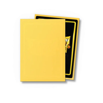 Dragon Shield: Standard Sleeves Matte - 100st - Yellow