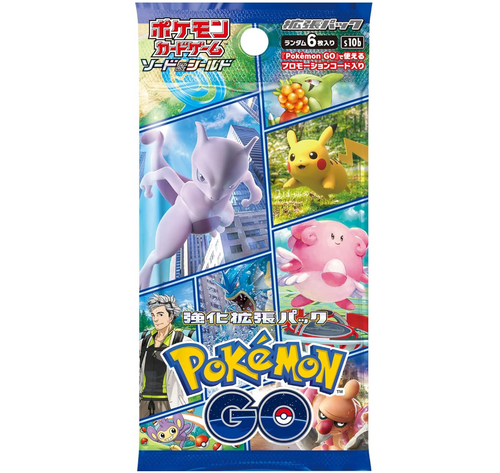 Pokémon Sword & Shield: Enhanced Expansion Pack Pokémon GO Booster Pack (Japanskt)