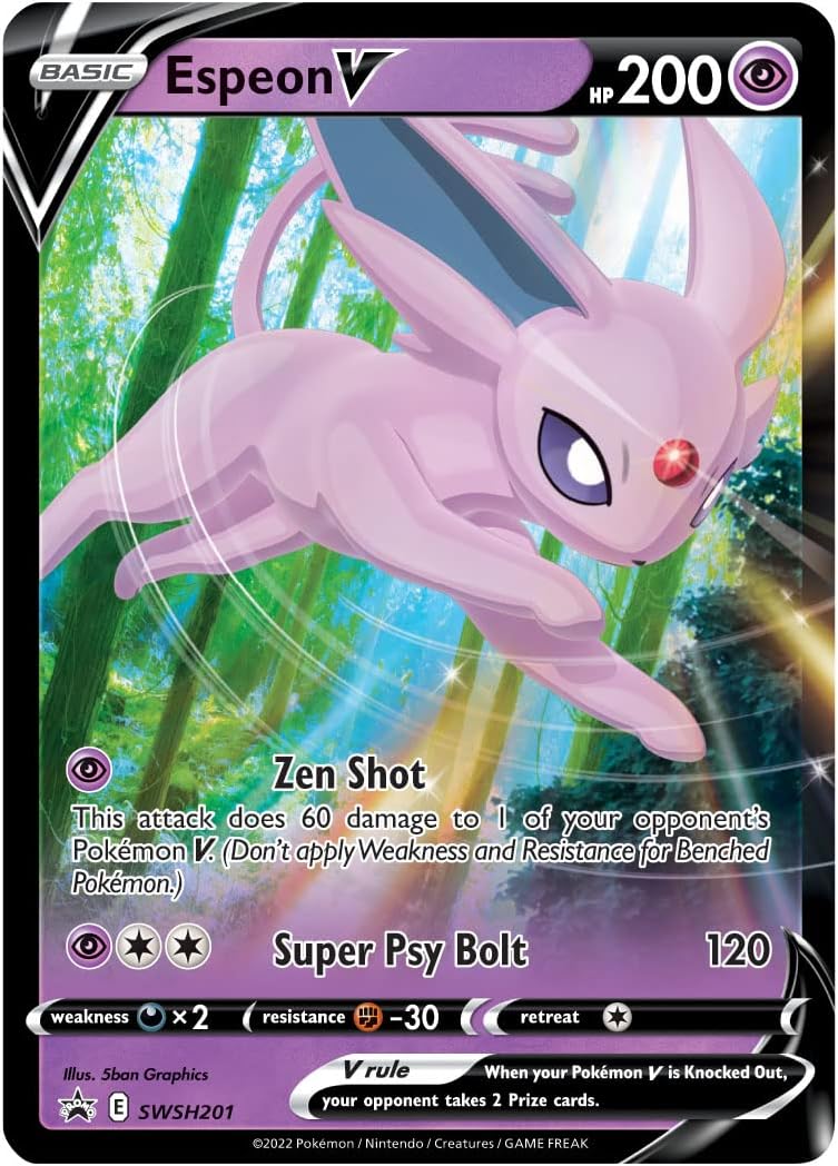 Pokémon V Heroes Tin: Espeon V