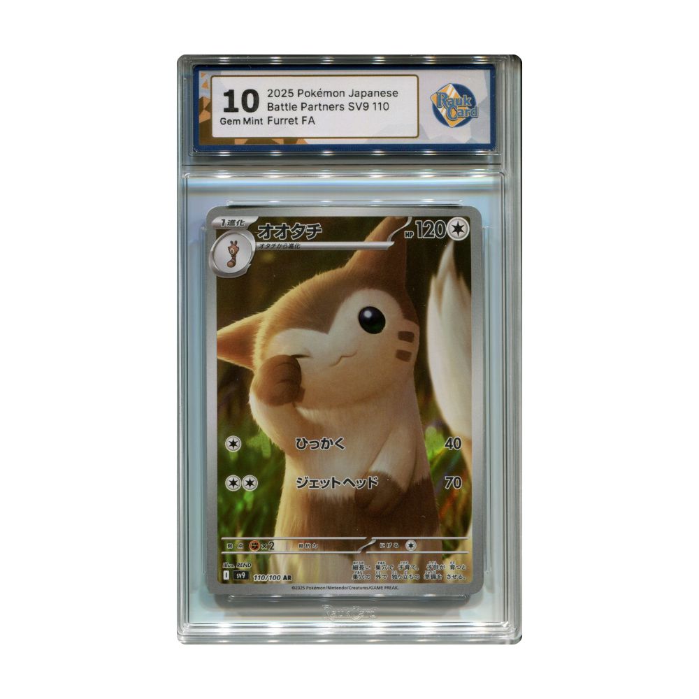 Furret AR - #110 RaukCard 10 - Pokémon Scarlet & Violet: Battle Partners (sv9)