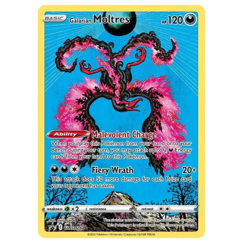 Galarian Moltres - SWSH284 Black Star Promo - Pokémon Sword & Shield: Crown Zenith