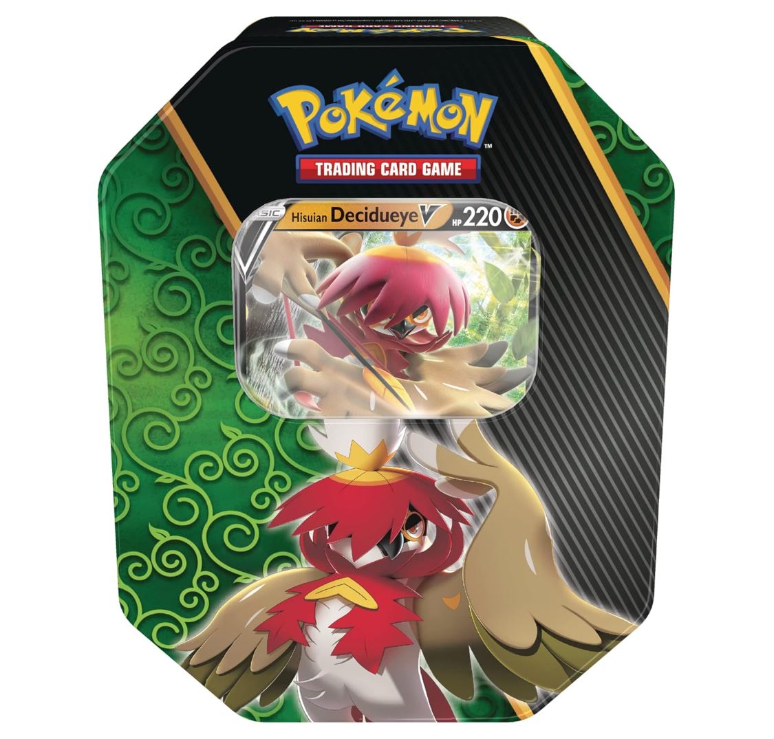 Pokémon Divergent Powers Tin: Hisuian Decidueye V