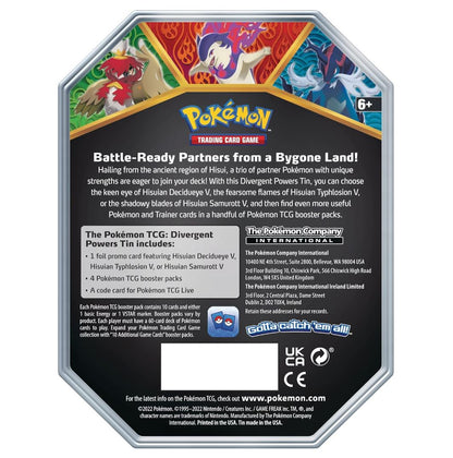Pokémon Divergent Powers Tin: Hisuian Typhlosion V