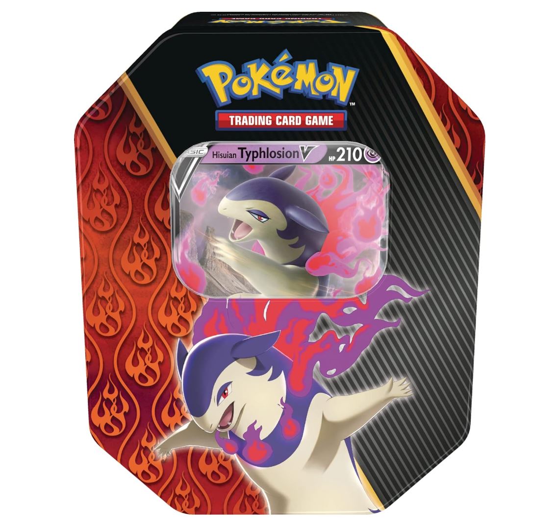 Pokémon Divergent Powers Tin: Hisuian Typhlosion V