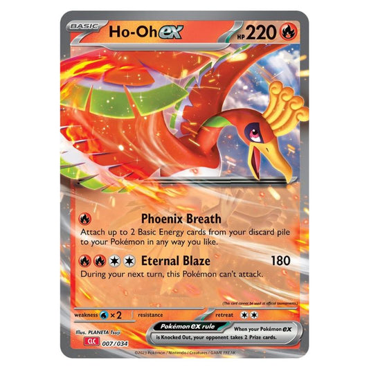 Ho-Oh ex - CLC007 - Pokémon Trading Card Game Classic