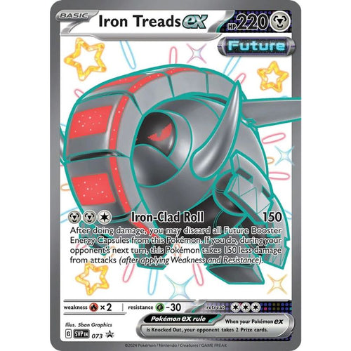 Shiny Iron Treads ex - SVP073 - Black Star Promo - Pokémon Scarlet & Violet: Paldean Fates