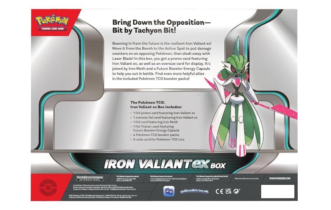 Pokémon TCG: Iron Valiant ex Collection Box