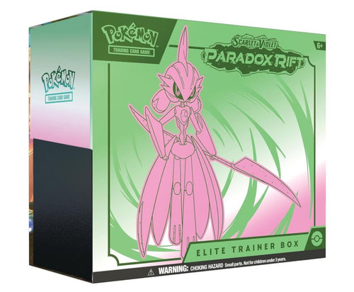 Pokémon Scarlet & Violet 4: Paradox Rift - Iron Valiant Elite Trainer Box