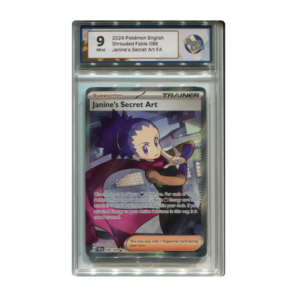 Janine's Secret Art - #088 RaukCard 9 - Pokémon Scarlet & Violet: Shrouded Fable
