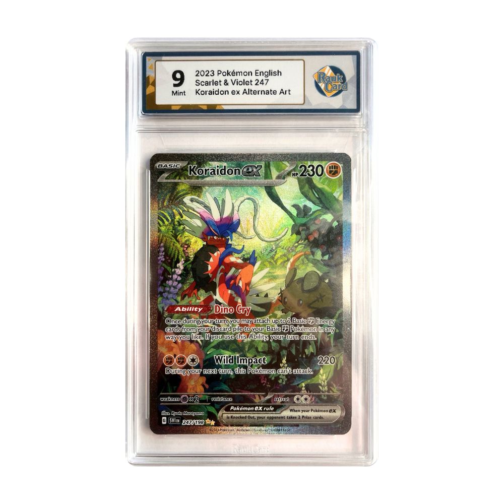 Koraidon ex - #247 RaukCard 9 - Pokémon Scarlet & Violet (SV1EN)
