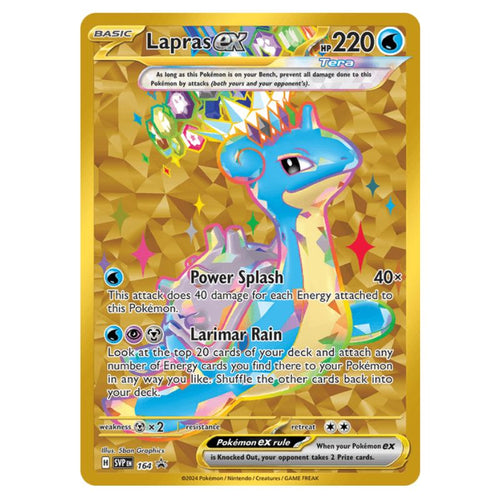 Lapras ex - SVP164 Black Star Promo