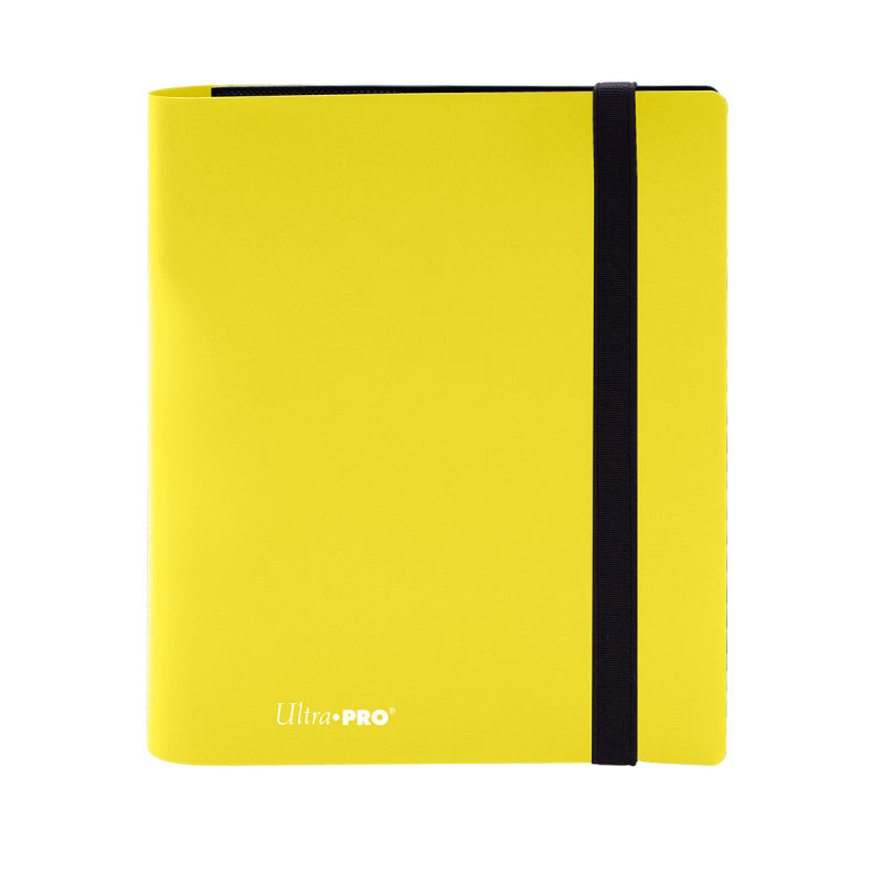 Ultra PRO: Eclipse 4-Pocket PRO-Binder, Lemon Yellow