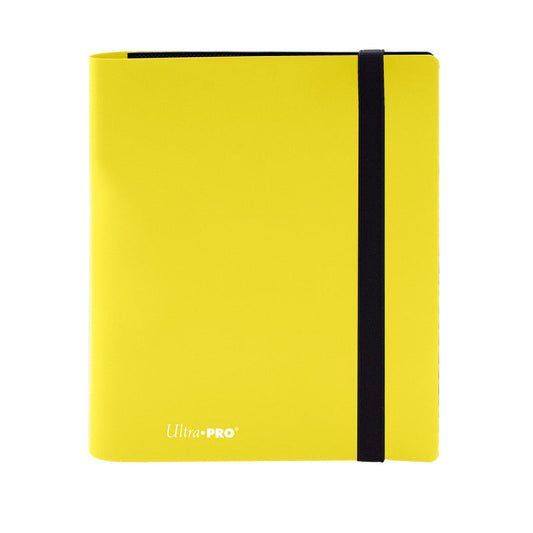 Ultra PRO: Eclipse 4-Pocket PRO-Binder, Lemon Yellow