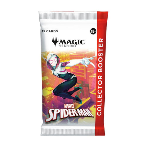 Magic the Gathering - Marvel's Spider-Man Collector Booster Pack (MAX 6 PER KUND)