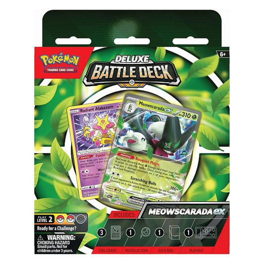 Pokémon TCG: Meowscarada ex Deluxe Battle Deck