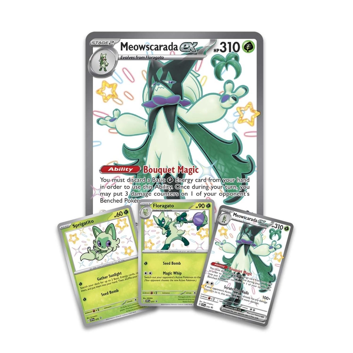 Pokémon Scarlet & Violet 4.5: Paldean Fates Premium Collection Box - Meowscarada ex