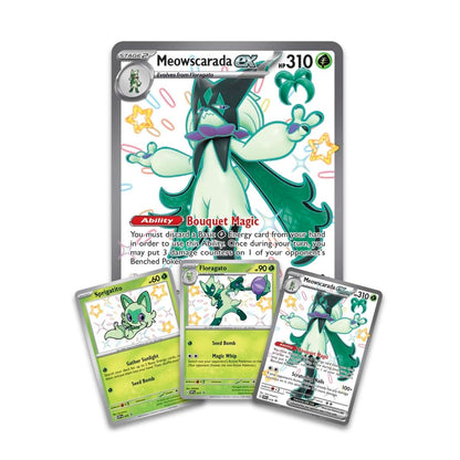 Pokémon Scarlet & Violet 4.5: Paldean Fates Premium Collection Box - Meowscarada ex