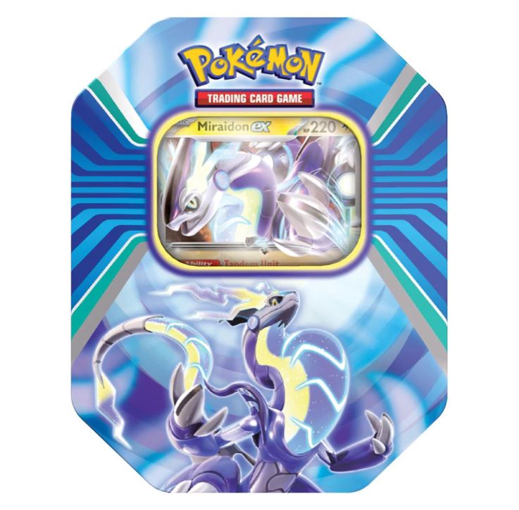 Pokémon TCG: Paldea Legends Tin - Miraidon ex