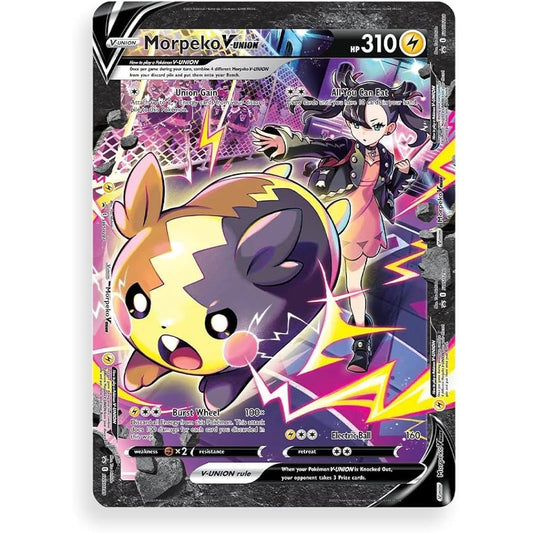 Morpeko V-UNION - SWSH289 Black Star Promo - Jumbo (stort kort)