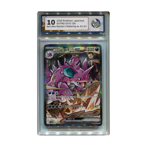 Team Rocket's Nidoking - #126 RaukCard 10 - Pokémon Scarlet & Violet: The Glory of Team Rocket (sv10)