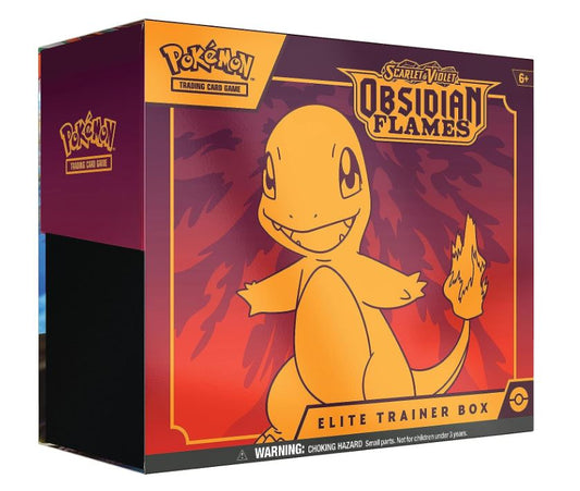 Pokémon Scarlet & Violet 3: Obsidian Flames Elite Trainer Box