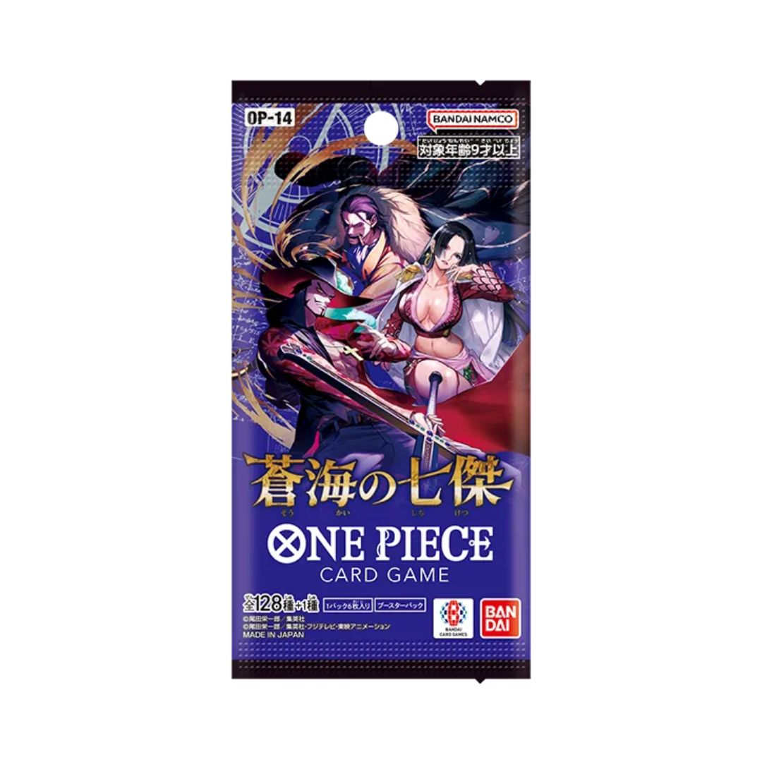 One Piece Card Game: OP14 - The Azure Sea's Seven Booster Pack (Japansk)