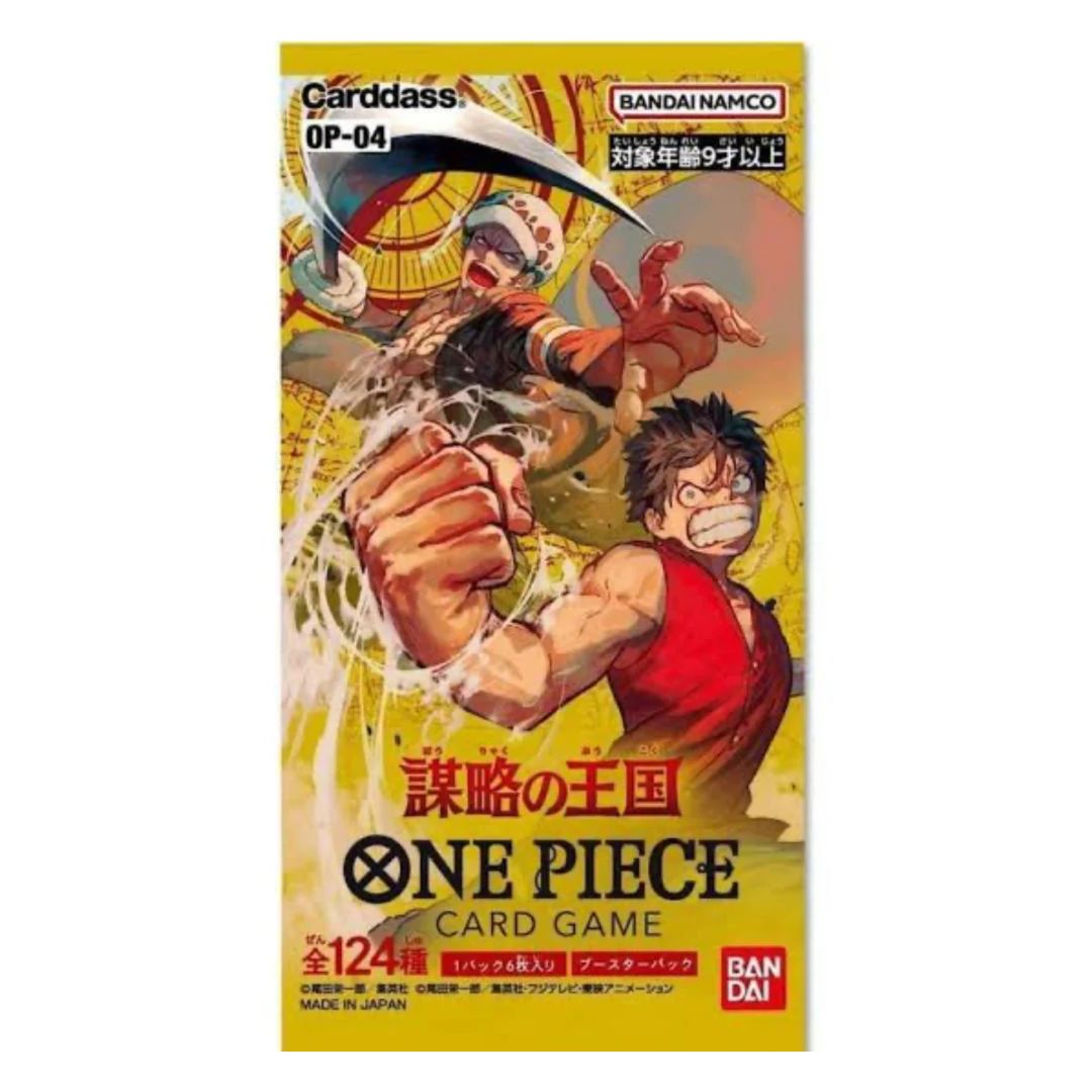 One Piece Card Game: OP04 - Kingdoms of Intrigue Booster Pack (Japansk)