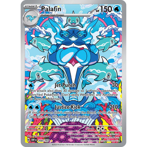 Palafin - Illustration Rare - OBF 200/197 - Pokémon Scarlet & Violet: Obsidian Flames