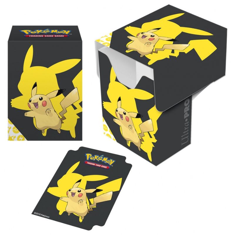 Pokémon, Ultra PRO Deck Box, Pikachu 2019 Full View