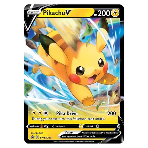 Pikachu V - SWSH285 Black Star Promo - Pokémon TCG