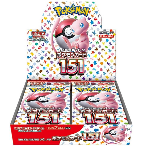 Pokémon Scarlet & Violet: Pokemon Card 151 Booster Box (Japansk)
