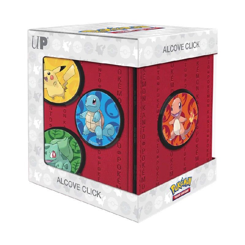 Ultra PRO: Pokémon Kanto Alcove Click Deck Box - Flip Box