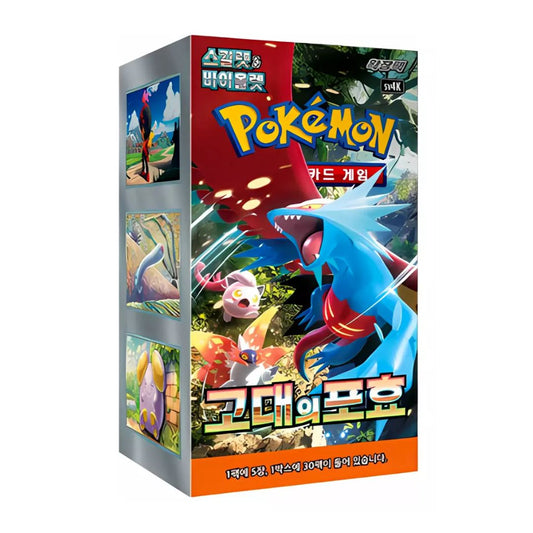 Pokémon Scarlet & Violet: Ancient Roar Booster Box (Koreansk)