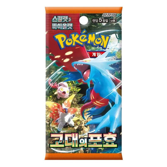 Pokémon Scarlet & Violet: Ancient Roar Booster Pack (Koreansk)