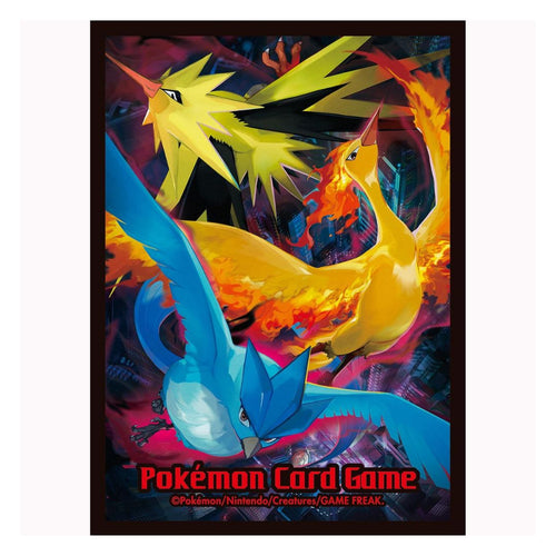 Pokémon Center Japan - Moltres Zapdos Articuno Card Sleeves - 64st