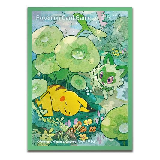 Pokémon Center Japan - Pikachu & Sprigatito Card Sleeves - 64st
