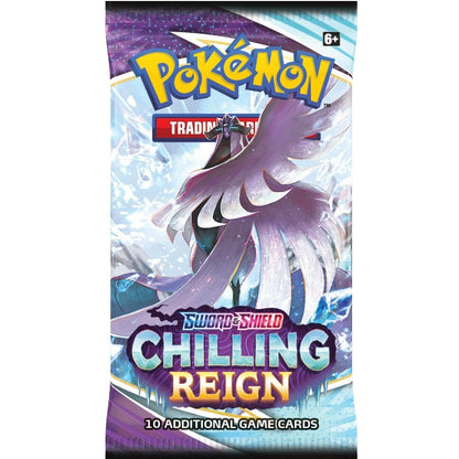 Pokémon Sword & Shield 6: Chilling Reign Booster Pack