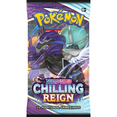 Pokémon Sword & Shield 6: Chilling Reign Booster Pack