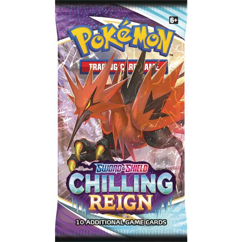 Pokémon Sword & Shield 6: Chilling Reign Booster Pack